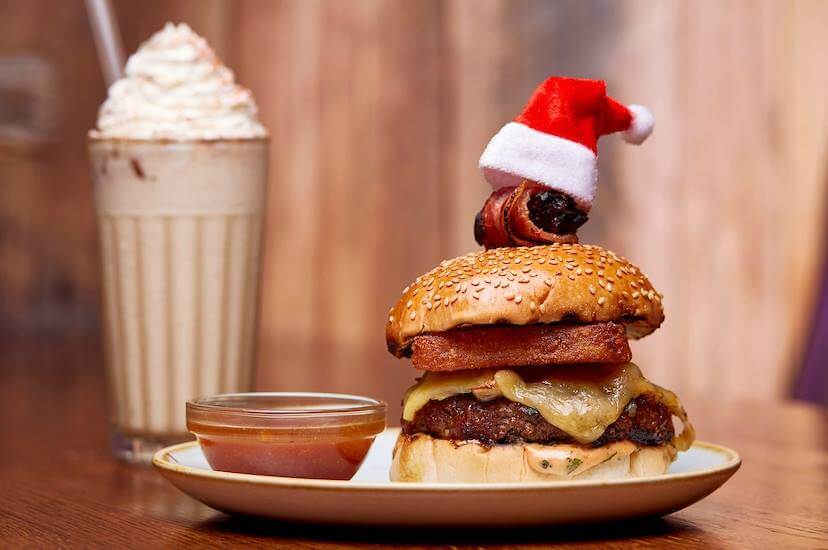 Christmas Burgers in London, best Christmas Burgers in London, top Christmas Burgers in London, Christmas Burgers London